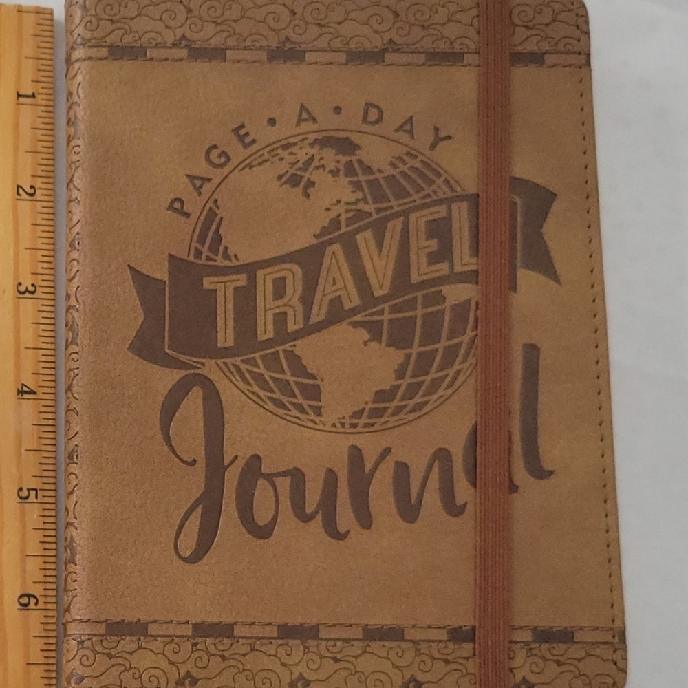Travel Journal - Brown Faux Leather Notebook - Picture 4 of 4